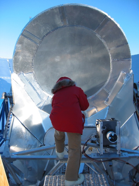 Telescope dish