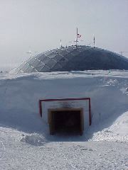 Entrance to Amundsen-Scott South Pole Station