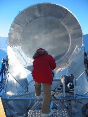 Telescope dish